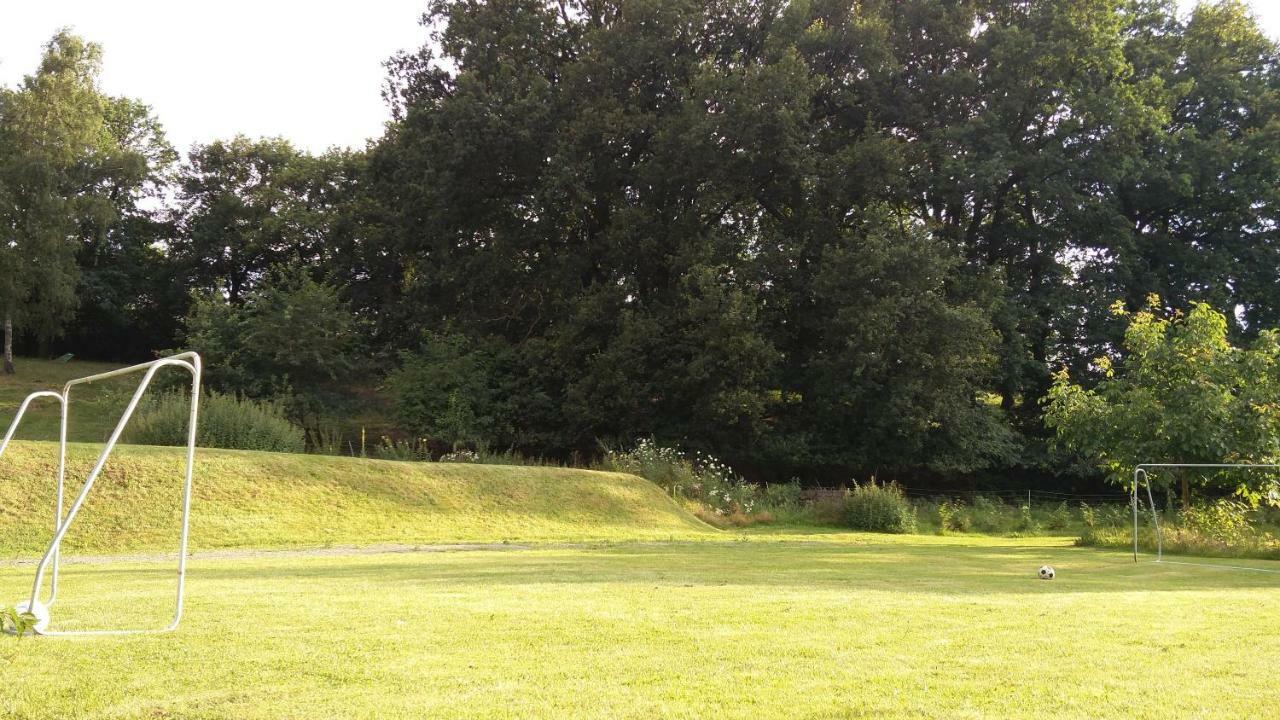 Zimmervermietung Am Holzberg Thallwitz ภายนอก รูปภาพ